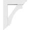 Ekena Millwork Standard Imperial Architectural Grade PVC Bracket With Traditional Ends, 5"W x 18"D x 24"H BKTP05X18X24IMP01 - alternate 2